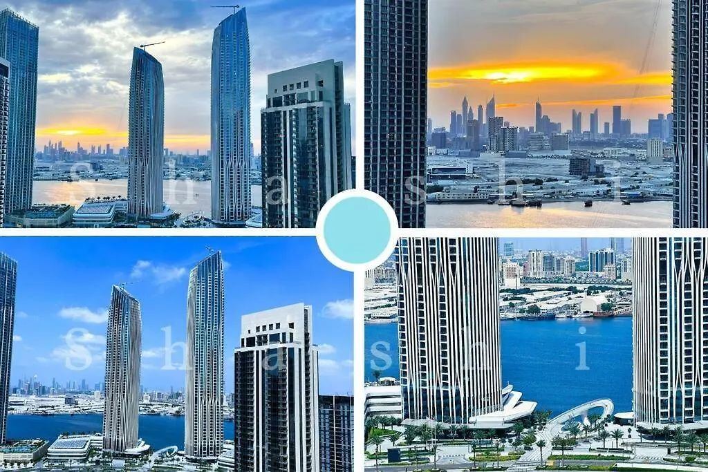 The Shrashi Suites, Dubai Creek Harbour - Paradise On The Island With Dubai Skyline & Burj Khaleefa View 0*,
